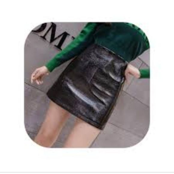 Opening Ceremony Leather skirt - Picture 8 of 16